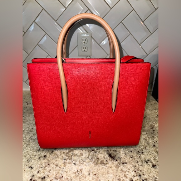Christian Louboutin Paloma Kraft Medium Tote - Picture 7 of 16